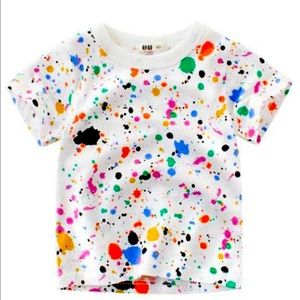 Splatter Tshirt Multi colors